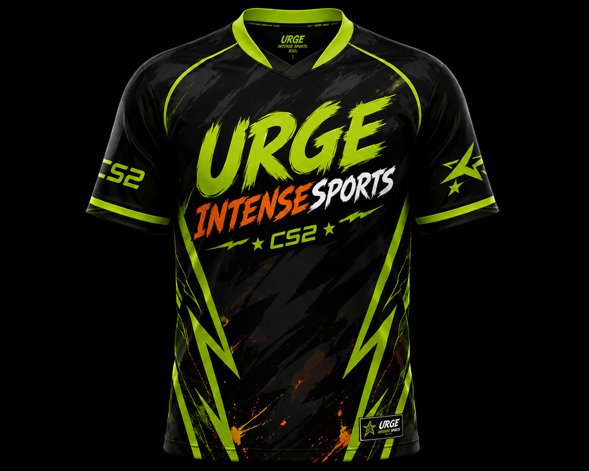 Urge Intensesports 2026 match jersey, front